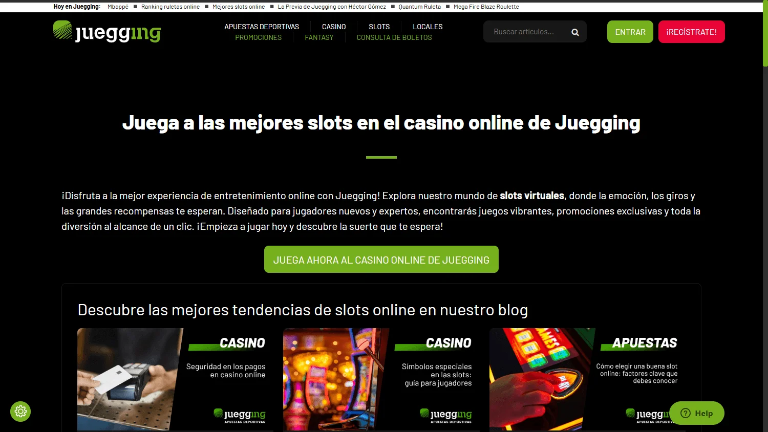 Juegging Captura de pantalla 1